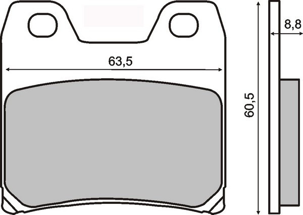 Placute frana (Kevlar) Yamaha FZR 1000 &#039;01-&#039;05 Cod Produs: MX_NEW 225101111RM