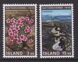 Islanda 1970 - Conservarea naturii, serie neuzata