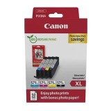 Canon original ink CLI-571XL BK/C/M/Y PHOTO VALUE, 0332C006, CMYK