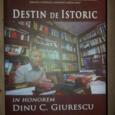 Destin de istoric: In honorem Dinu C. Giurescu- Cezar Avram, Dinica Ciobotea