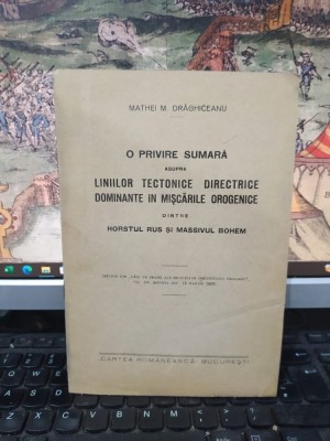 Mathei M. Drăghiceanu, O privire sumară asupra liniilor tectonice directrice dominante &amp;icirc;n mișcările orogenice dintre horstul rus și massivul bohem 204 foto