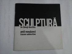 SCULPTURA IN CAMP DESCHIS - ANII NOUAZECI TRASEE SUBIECTIVE - ANGELA BONTAS, ALINA BUGA, DUMITRU COJOCARU,ETC