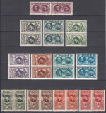 ROMANIA 1927 LP 76 - 50 DE ANI INDEPENDENTA PERECHE SERII MNH