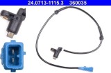 Senzor turatie roata Peugeot 206, 206 Cc, 206 Sw Motor 1.1, 1.1 i, 1.4, 1.4 HDi, 1.4 HDi eco 70, 1.4 i, 1.6, 1.6 16V, 1.6 16V, 1.6 8V, 1.6 BiFuel,
