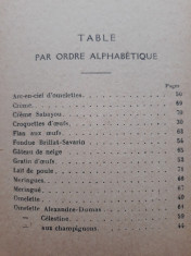 Cent Facons de Preparer les Oeufs - Rose Mademoiselle, CCA 1930 foto