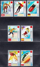 A12 S5 9 - Timbre foarte vechi - Guineea Ecuatoriala - sporturi de iarna