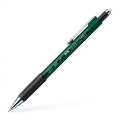 Creion Mecanic Grip 1345 Faber-Castell, Mina 0.5 mm, Verde, Creioane Mecanice, Creioane Faber-Castell, Creion cu Mina, Creioane cu Mina, Creioane Mina