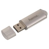 Cumpara ieftin Memorie USB Hama Laeta, 128GB, USB 2.0, Argintiu