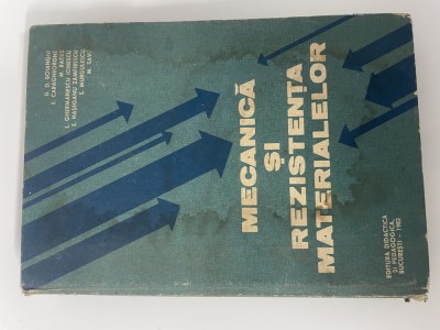 Mecanica si rezistenta materialelor foto