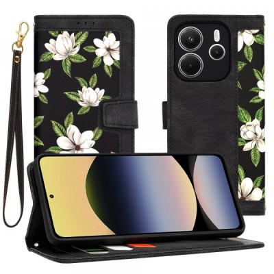 Husa pentru Xiaomi Redmi Note 14 4G (Standard), Techsuit, FlipCraft, Neagra foto