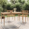 VidaXL Masă de bar pliabilă, 90x65x105 cm, lemn masiv de tec