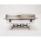 Chafing dish profesional - GN 1/1 - 9 l - 2 arzătoare pe combustibil
