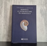 Thomas A. Sebeok Semnele Introducere in Semiotica carte umanitas romana tratate referinte