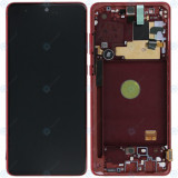 Samsung Galaxy Note 10 Lite (SM-N770F) Unitate de afișare completă aura roșie GH82-22192C GH82-22055C