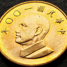 Moneda exotica 1 NEW DOLLAR - TAIWAN, anul 2011 *cod 570 = UNC