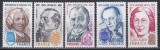 Franta 1979 - Aniversari - Personalitati, 5 Serii, MNH, Nestampilat