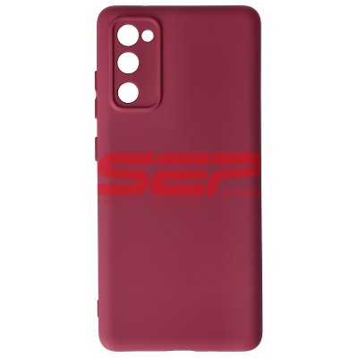 Toc silicon High Copy Samsung Galaxy S20 FE Burgundy foto