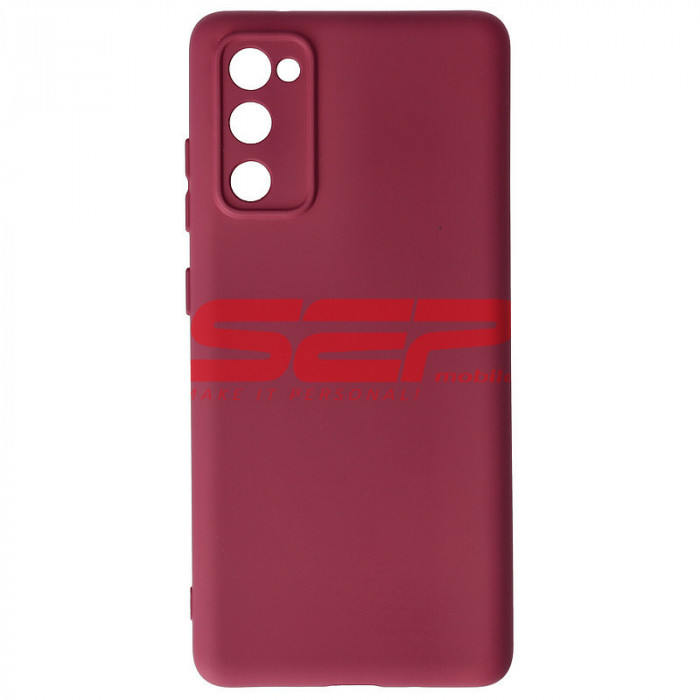 Toc silicon High Copy Samsung Galaxy S20 FE Burgundy