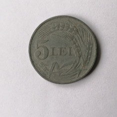 5 lei 1942 .romania zinc1