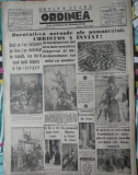 Cumpara ieftin Ziarul Ordinea, 1 mai 1937, numar omagial de Pasti, Virgil Kerciu