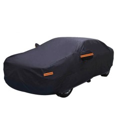 Prelata Auto MOTOR10 3L Sedan, Cu Benzi Reflectorizante, Buzunare Oglinzi, Material Premium, Husa Saculet Depozitare, 100% Rezistenta la Apa, 480x170x