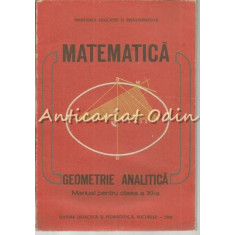 Matematica. Manual Pentru Clasa a XI-a - Constantin Udriste