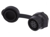Conector Circular Soclu 12 Mamă 7 PIN Aurit 3A