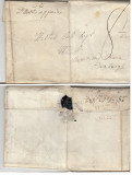 Great Britain 1832 Pre-Stamp Cover + Content Edinburgh DB.163