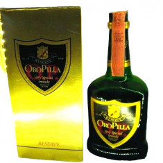 BRANDY riserva oro pilla B special, MULTI 11 ANI, Cc. 750 GR. 40 distillat 1962