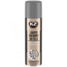 Spray vopsea argintie K2 pentru jante 500ml