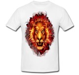 Tricou &quot; Logo fire lion &quot;
