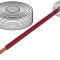 Cablu Alimentare Roșu 4mm 30m