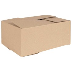 vidaXL Cutie Pliabilă cu depozitare 50 pcs Maro 35 x 24 x 15 cm Carton