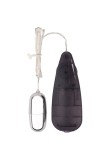 Ou vibrator Rosy My Sweetheart cu telecomanda, multiple vibratii, ABS, 4.5cm, 2.5cm, 2xAAA, Argintiu
