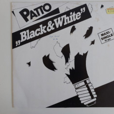 Patto – Black And White, vinil 12", Maxi-Single, TELDEC Germany 1983 Electronic