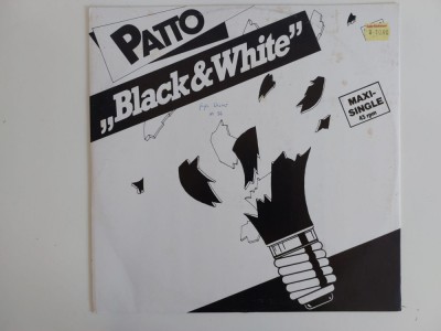 Patto &amp;ndash; Black And White, vinil 12&amp;quot;, Maxi-Single, TELDEC Germany 1983 Electronic foto