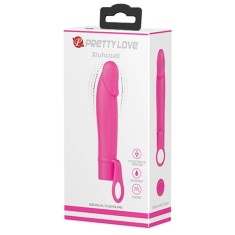 Xiucoatl - Vibrator clasic, roz, 15.3 cm