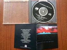 vangelis the city album cd disc muzica electronica synth pop ambientala atlantic records made in USA 1990 VG+