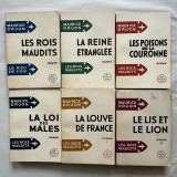 Maurice Druon - Les rois maudits ( Regii blestemati ) - 6 Vol. - In limba franceza