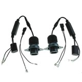 Set 2 Becuri LED Angel Eyes BMW Led Marker E90 LCi E91 LCi Seria 3 2007 &ndash; 2010 Putere 80W CANBUS 6000K