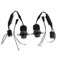 Set 2 Becuri LED Angel Eyes BMW Led Marker E90 LCi E91 LCi Seria 3 2007 &ndash; 2010 Putere 80W CANBUS 6000K