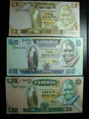 SET ZAMBIA UNC foto