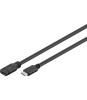 Cablu prelungitor 1m USB Type C 3.1 GENERATION 1 tata-mama 15W, Goobay
