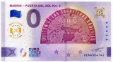 SPANIA 0 EURO Madrid, Puerto del Sol, Miles 0, Aniversar, UNC