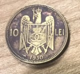 MNDRO Romania moneda 10 lei 1930