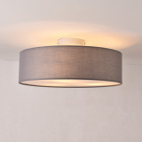 Lampa plafon Omaha G 3 x E27 gri [lux.pro] HausGarden Leisure