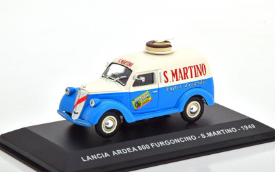 Macheta Lancia Ardea 800 Furgoncino &amp;quot;S.Martino&amp;quot; 1949 - IXO/Altaya 1/43 foto