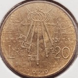 2696 San Marino 20 Lire 1979 Symbols of the State - Keys of the Town km 93, Europa