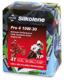 (PL) Ulei Strongikowy 4T 4T Silkolene Pro 4 SAE 10W30 4L SN JASO MA-2 Ambalaj bio-degradabil sintetic