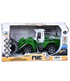 Tractor Verde cu Greblă &Icirc;ntr-o Cutie Deschisă